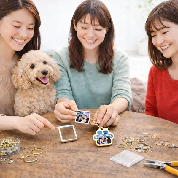 キーホルダー制作②