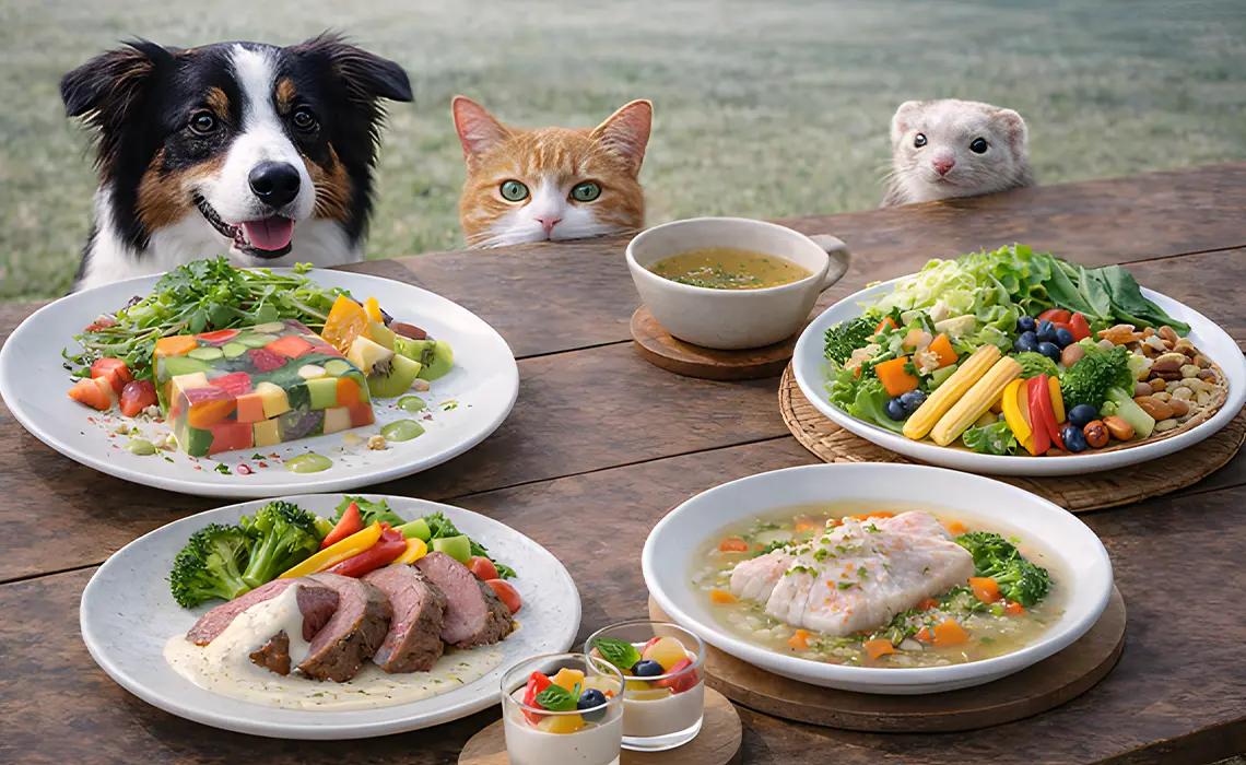 ペット用コースメニュー