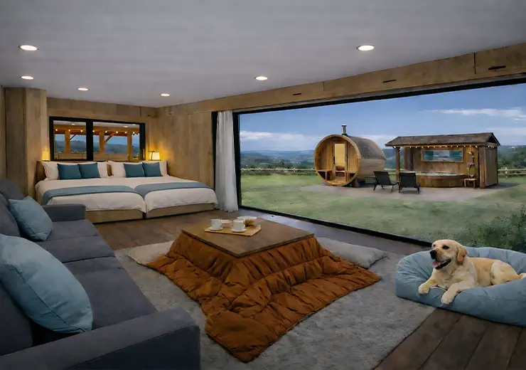 グランピング施設